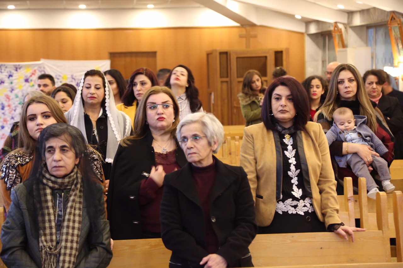 له‌ كڵێسه‌يه‌كى سلێمانى يادى له‌دايكبوونى په‌يامبه‌رى كريستيانه‌كان كرايه‌وه‌